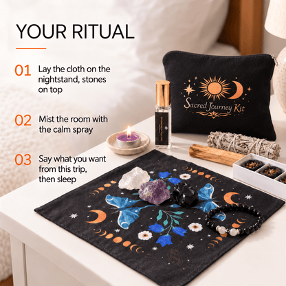Travel Ritual Kit – 14 Pocket - Sized Ritual Tools