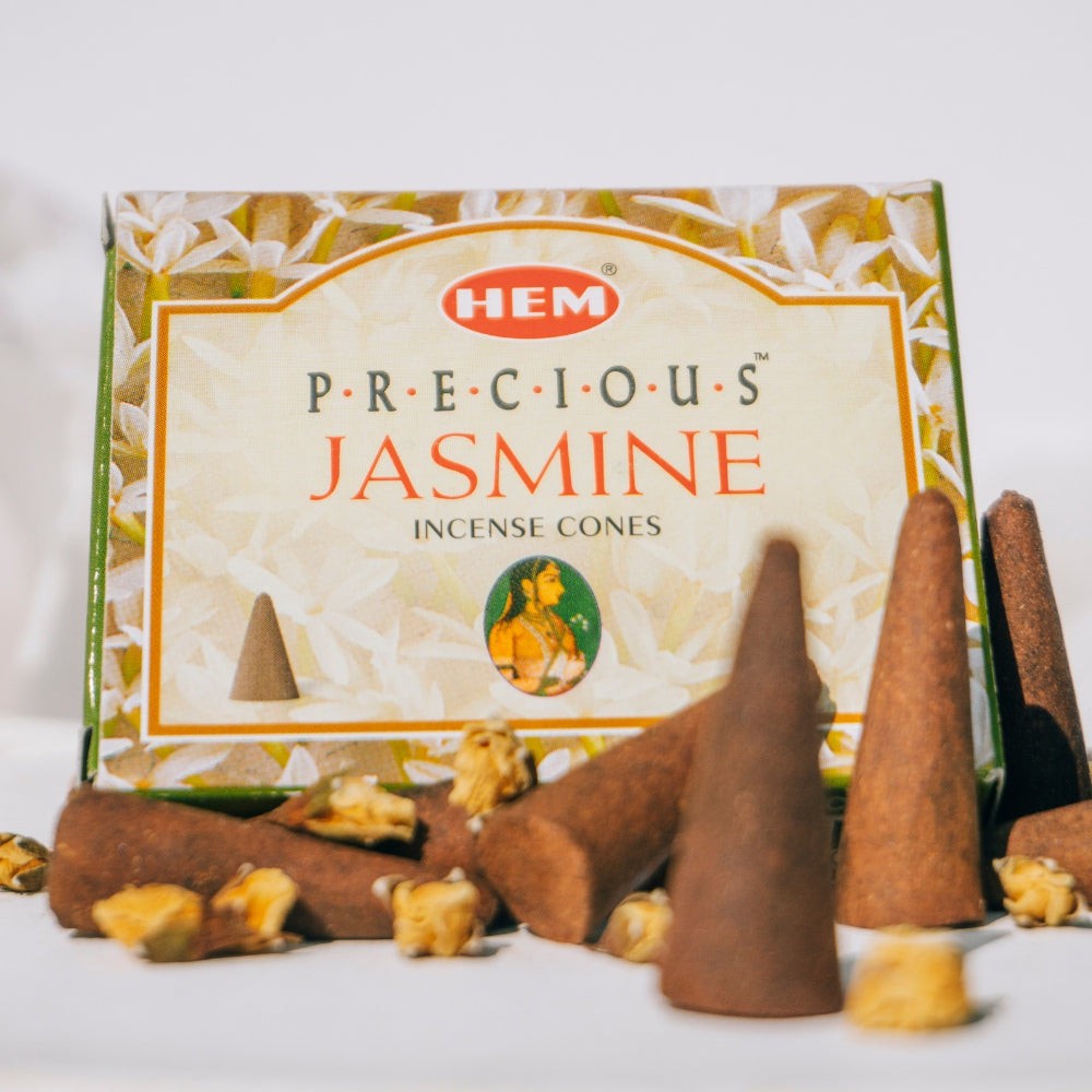 Precious Jasmine Scent Incense Cones
