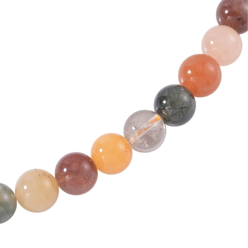 Unique Multi Gemstone Bead Necklace