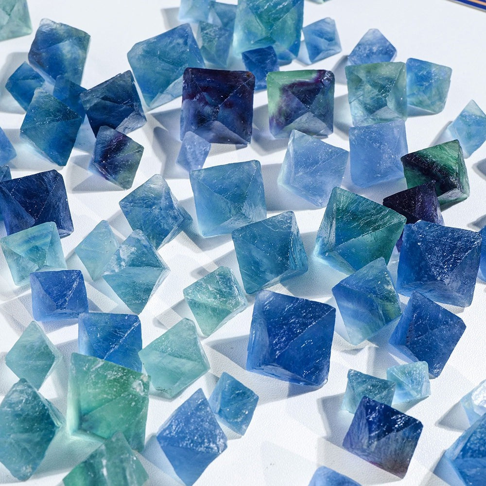 Natural Blue Fluorite Stones