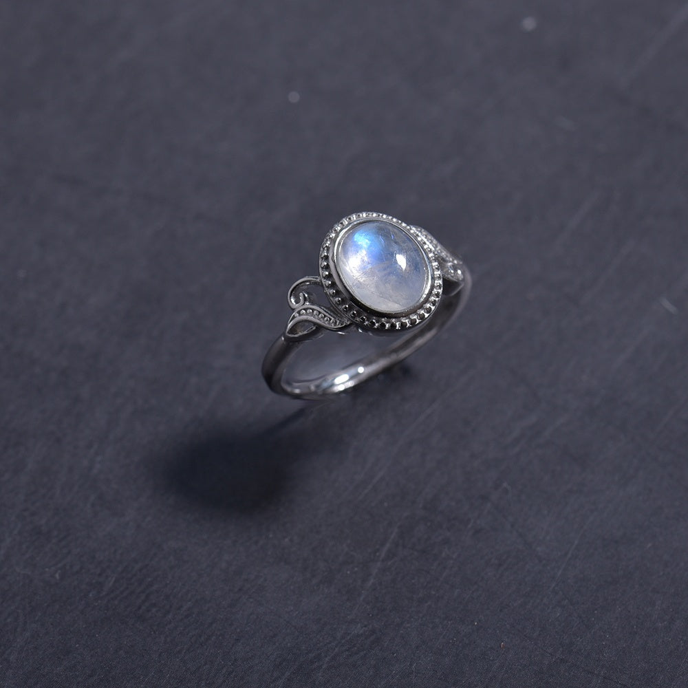 Retro Vibes Moonstone Ring – MindfulSouls