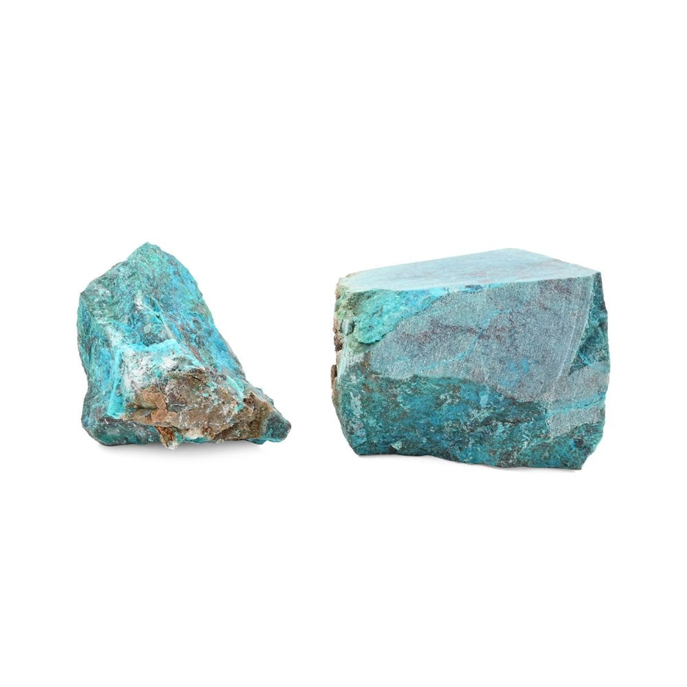 Natural Blue Raw Chrysocolla Stones