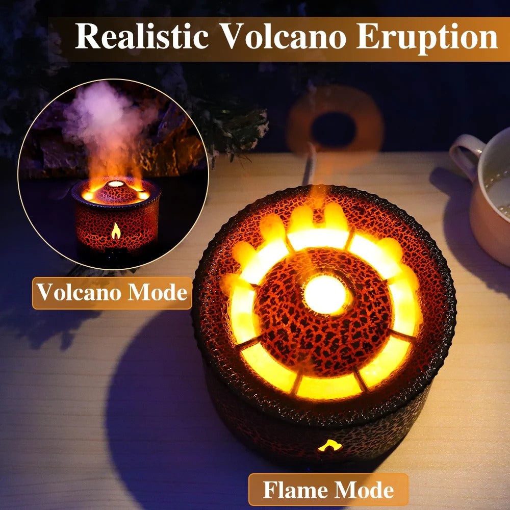 Volcano Flame Essential Oil Aroma Diffuser