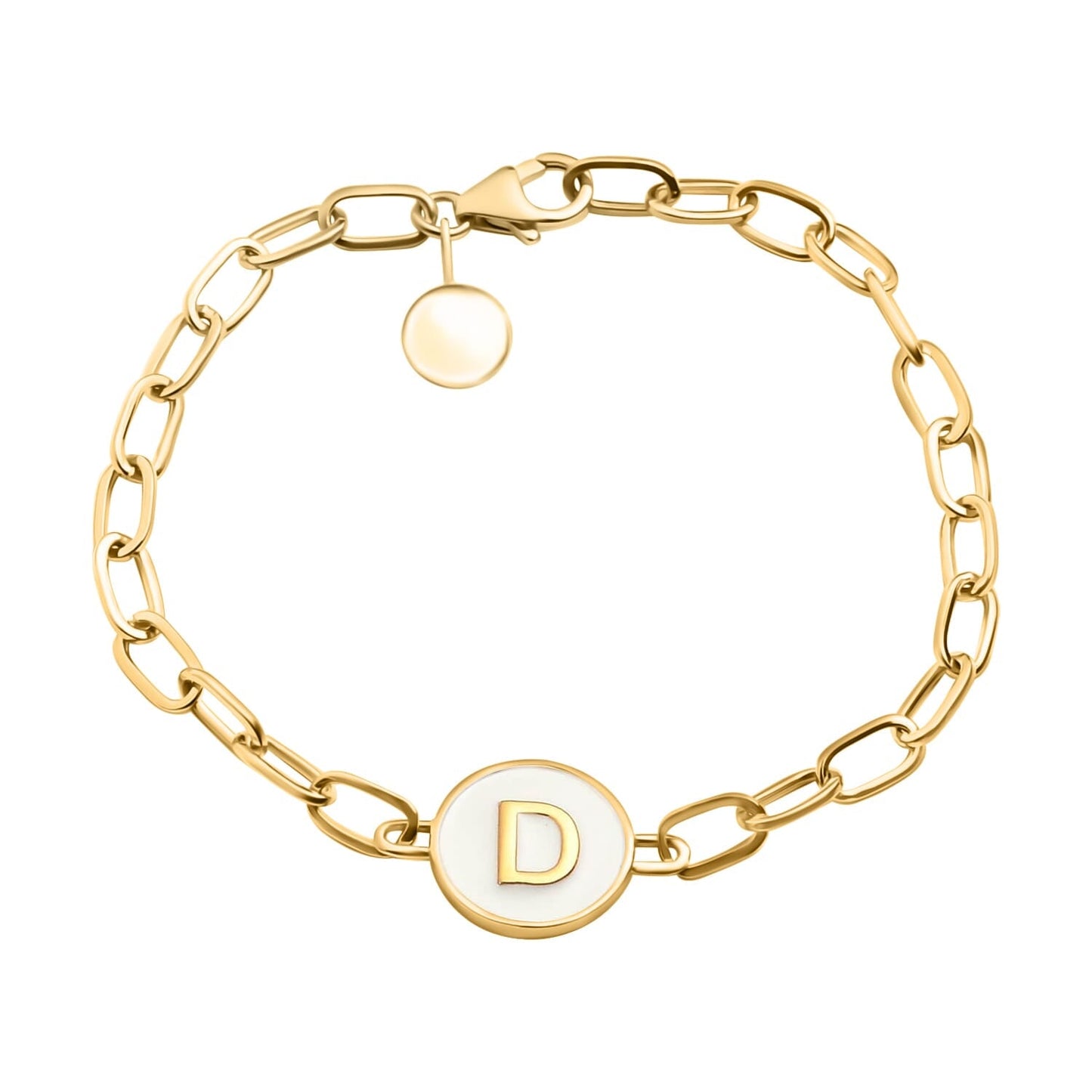 Letter Initial Paperclip Bracelet – An Elegant Twist on Personal Expression