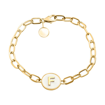 Letter Initial Paperclip Bracelet – An Elegant Twist on Personal Expression
