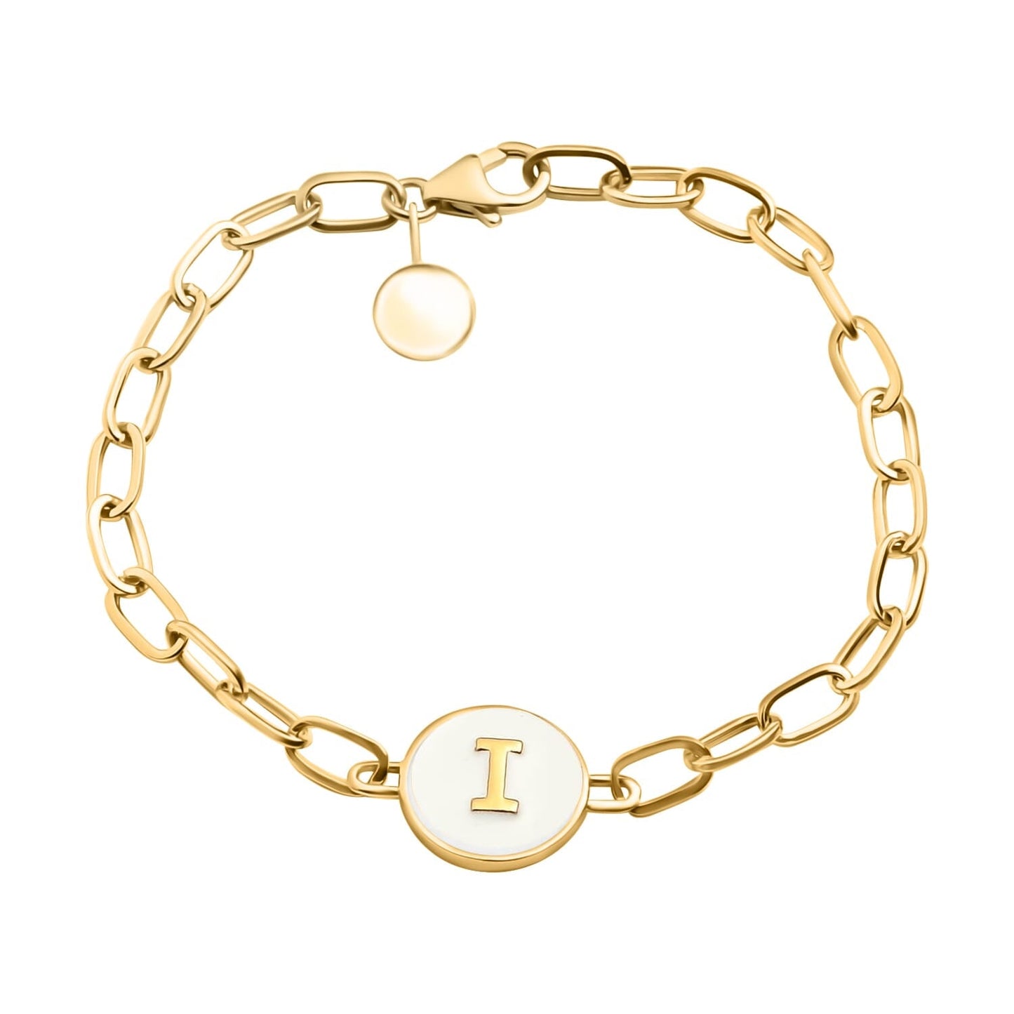 Letter Initial Paperclip Bracelet – An Elegant Twist on Personal Expression