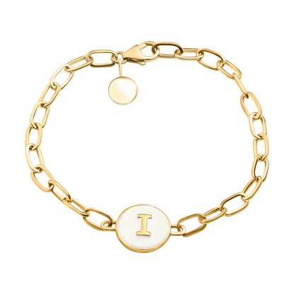 Letter Initial Paperclip Bracelet – An Elegant Twist on Personal Expression