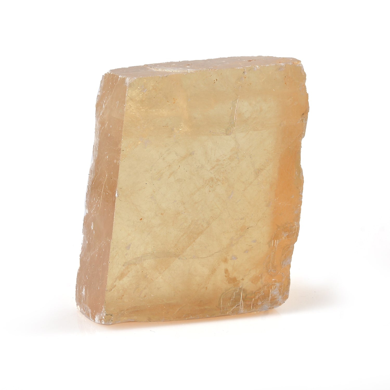 Yellow Icelandic Spar Cube – Amplify Your Intentions with Clarity