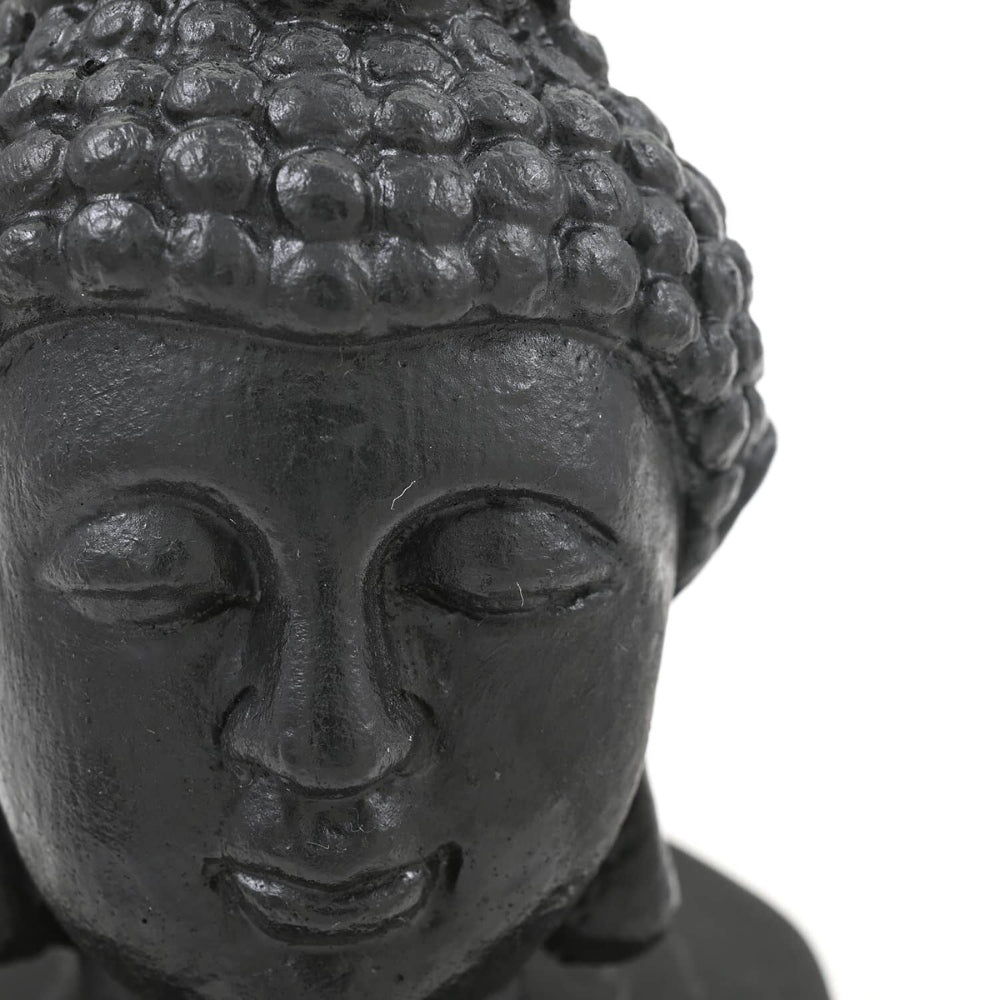 Shungite Buddha Head Carving