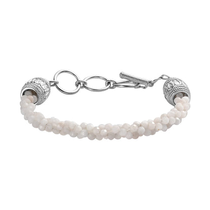 Rainbow Moonstone Platinum Bracelet – A Spark For Personal Growth