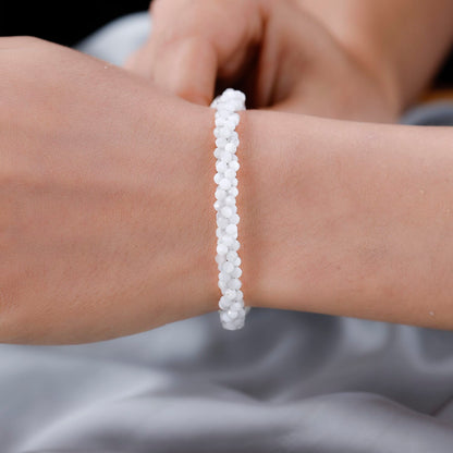 Rainbow Moonstone Platinum Bracelet – A Spark For Personal Growth