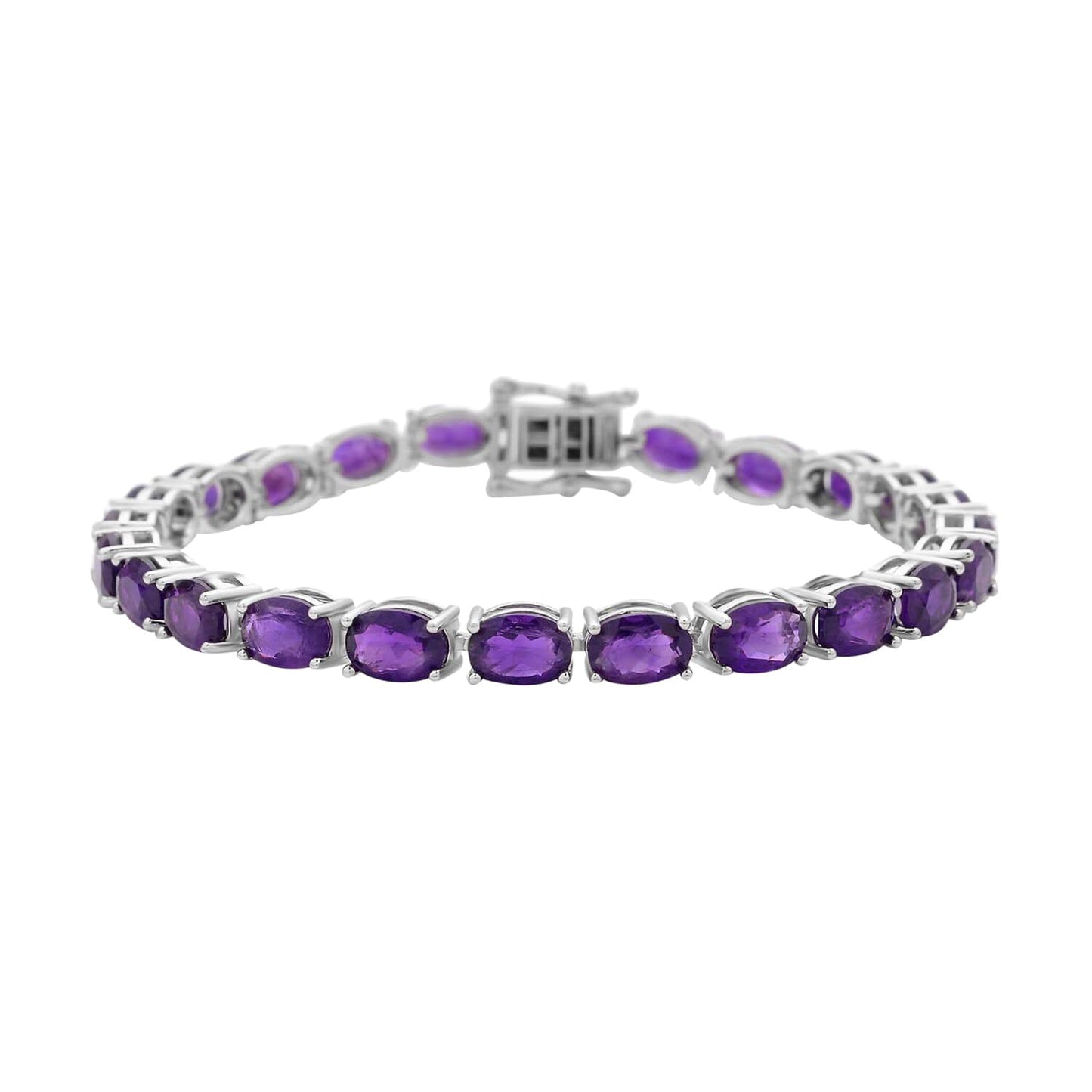 Amethyst Tennis Bracelet