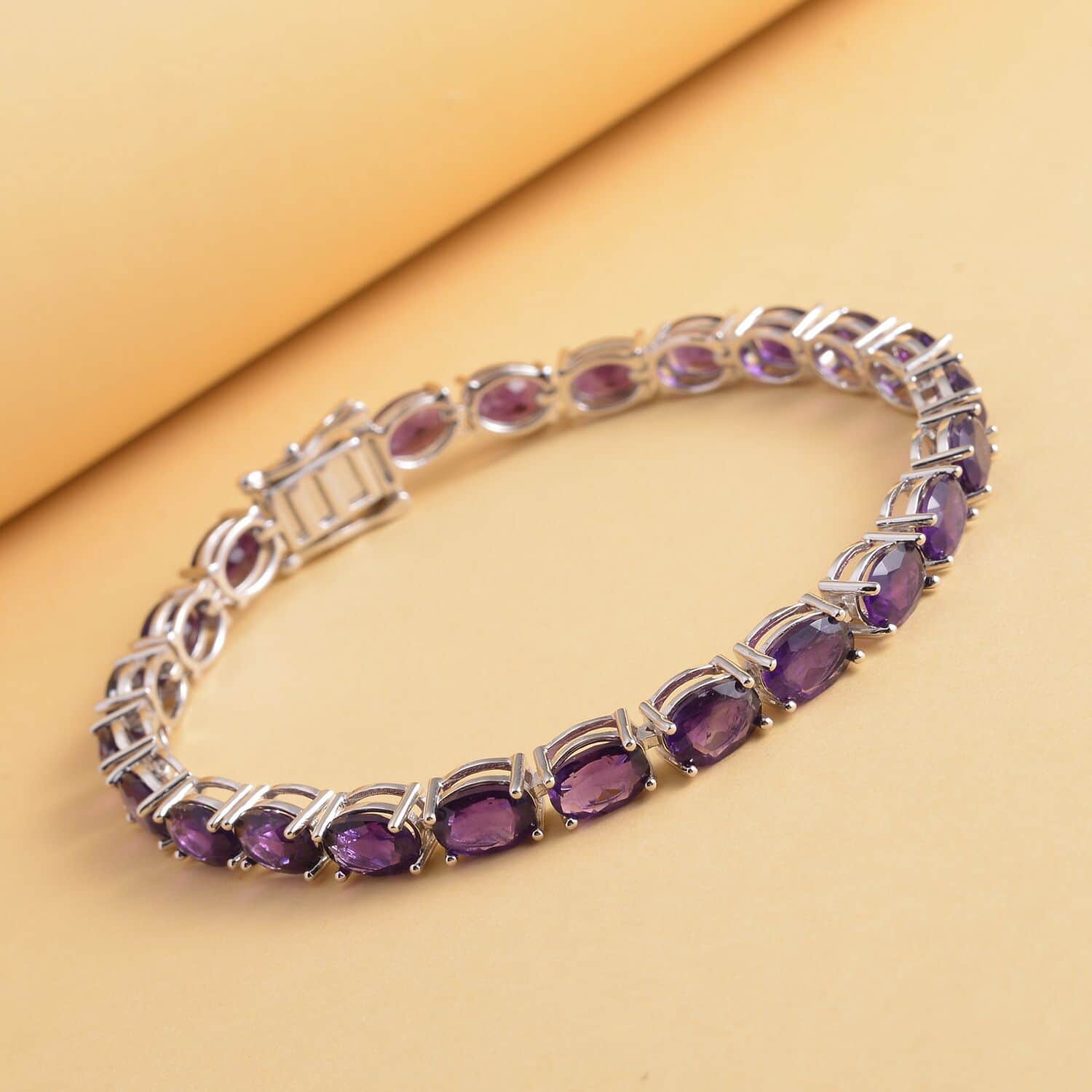 Amethyst Tennis Bracelet