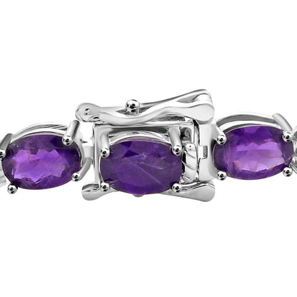 Amethyst Tennis Bracelet