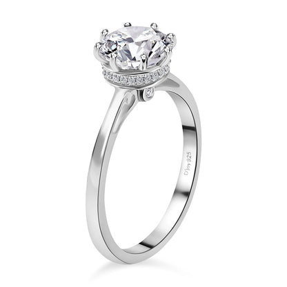 Heart and Arrow Cut Moissanite Ring — Timeless Sparkle & Luxury