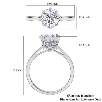 Heart and Arrow Cut Moissanite Ring — Timeless Sparkle & Luxury