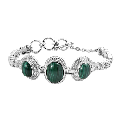 Crystal Toggle Clasp Bracelet – For Bold Energy & Inner Strength