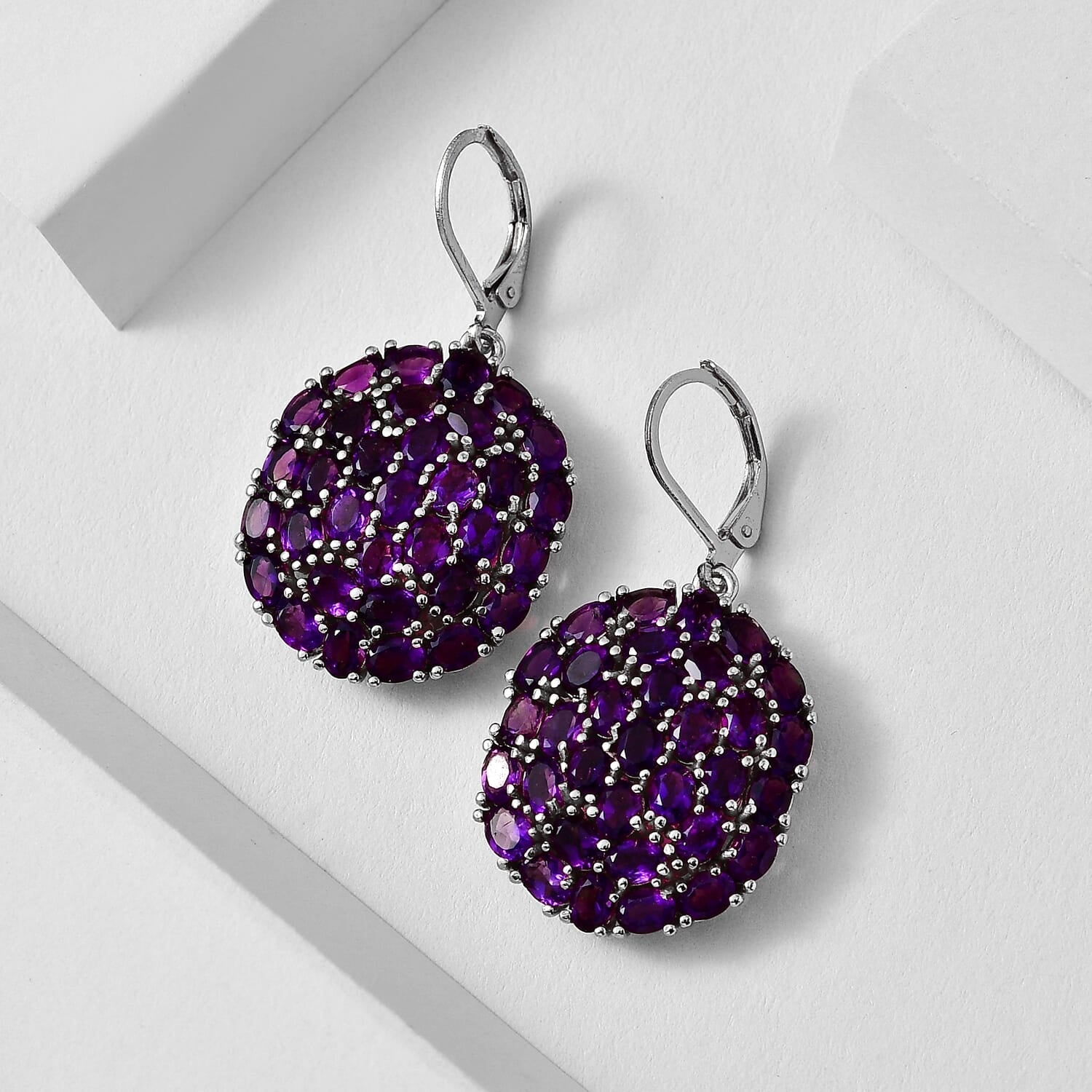 Amethyst & Peridot Earrings – Vibrant & Refined Elegance