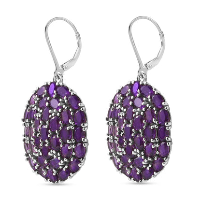 Amethyst & Peridot Earrings – Vibrant & Refined Elegance