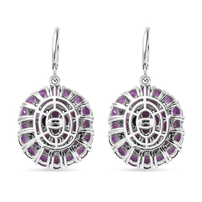 Amethyst & Peridot Earrings – Vibrant & Refined Elegance
