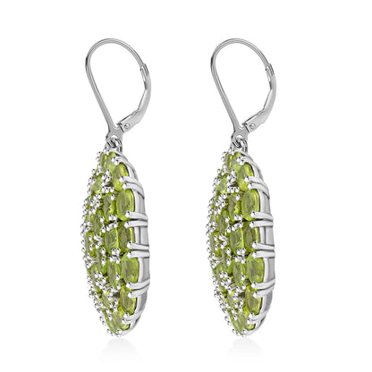 Amethyst & Peridot Earrings – Vibrant & Refined Elegance