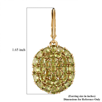 Amethyst & Peridot Earrings – Vibrant & Refined Elegance