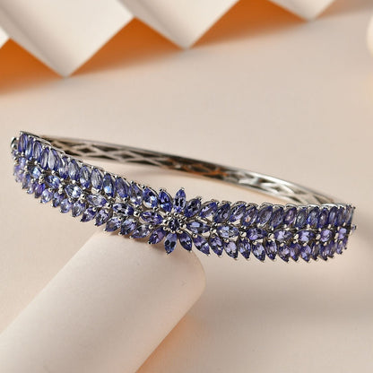Dahlia Gemstone Bangle – A Symbol of Strength and Transformation