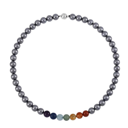 Seven Chakra Beaded Necklace