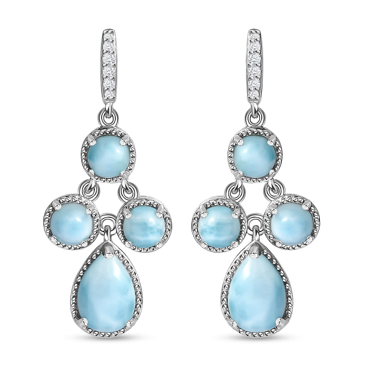 Caribbean Larimar Earrings – Find Your Calm, Wherever You Are