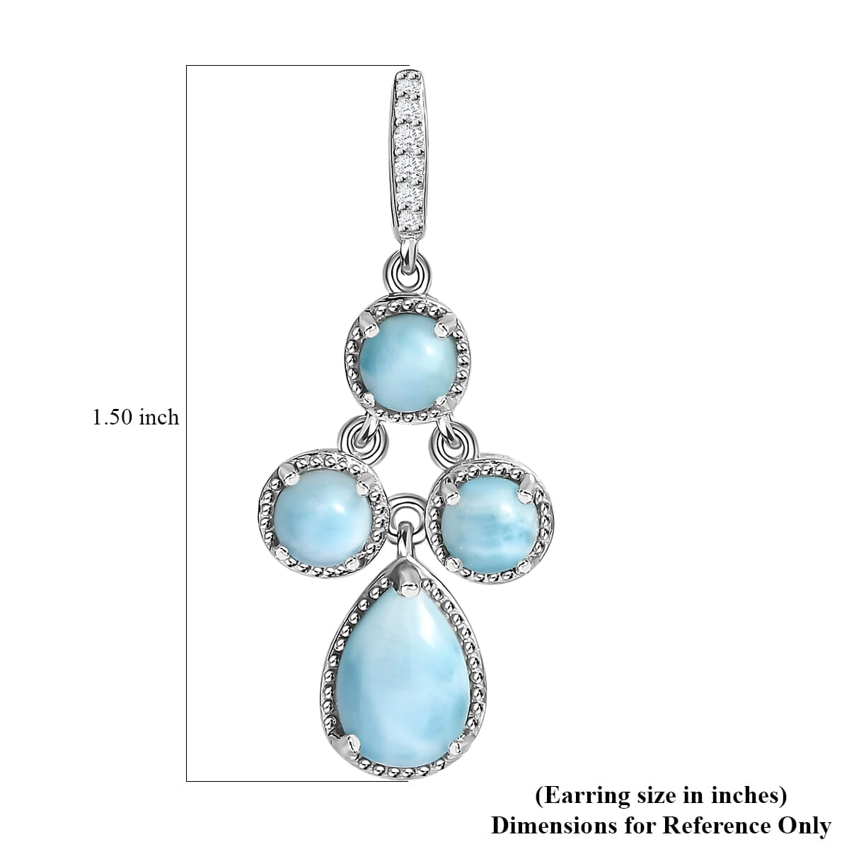 Caribbean Larimar Earrings – Find Your Calm, Wherever You Are