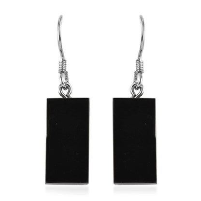 Shungite Dangle Earrings