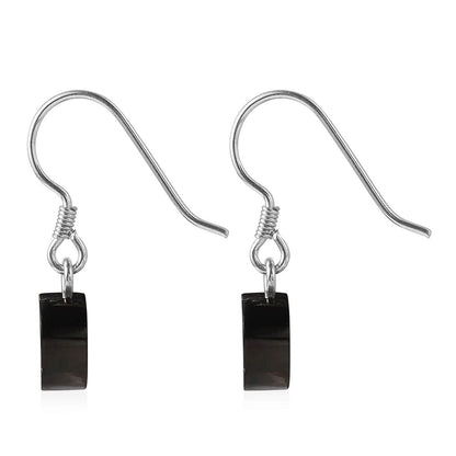 Shungite Dangle Earrings