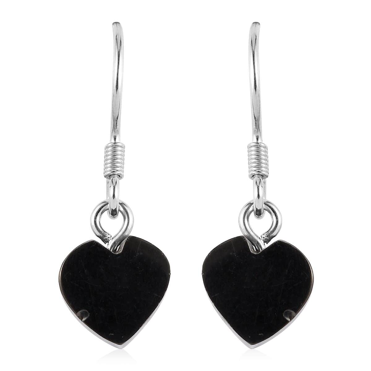 Shungite Dangle Earrings