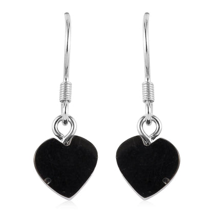 Shungite Dangle Earrings