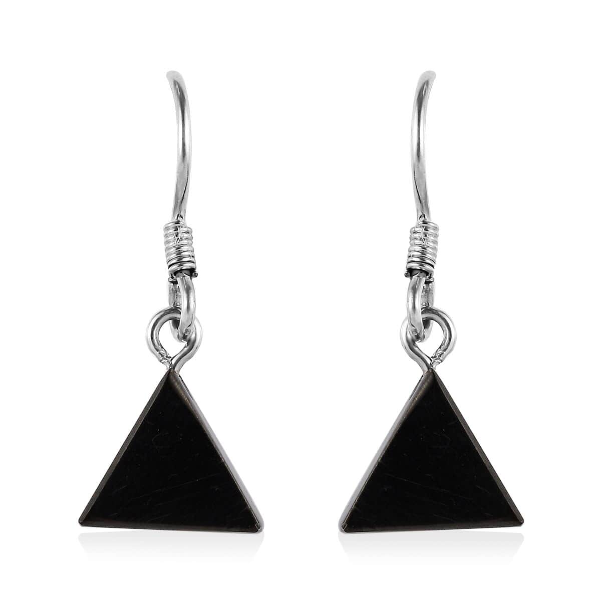 Shungite Dangle Earrings