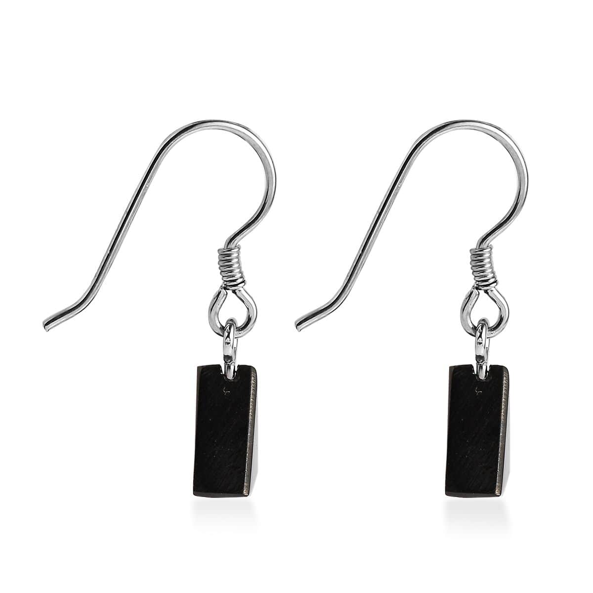 Shungite Dangle Earrings