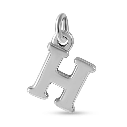 Alphabet Letter Charm – Self-Expression in Sterling Silver