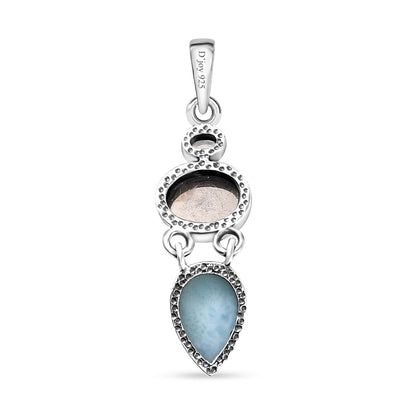 Crafted Larimar Pendant