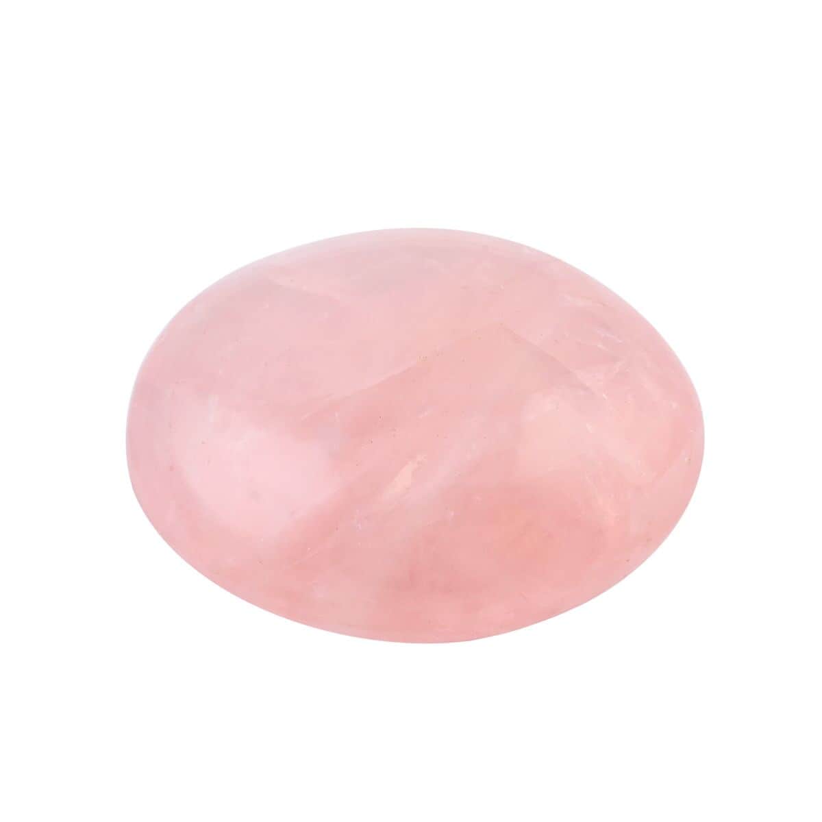 Rose Quartz Palm Stone for Self-Love & Healing