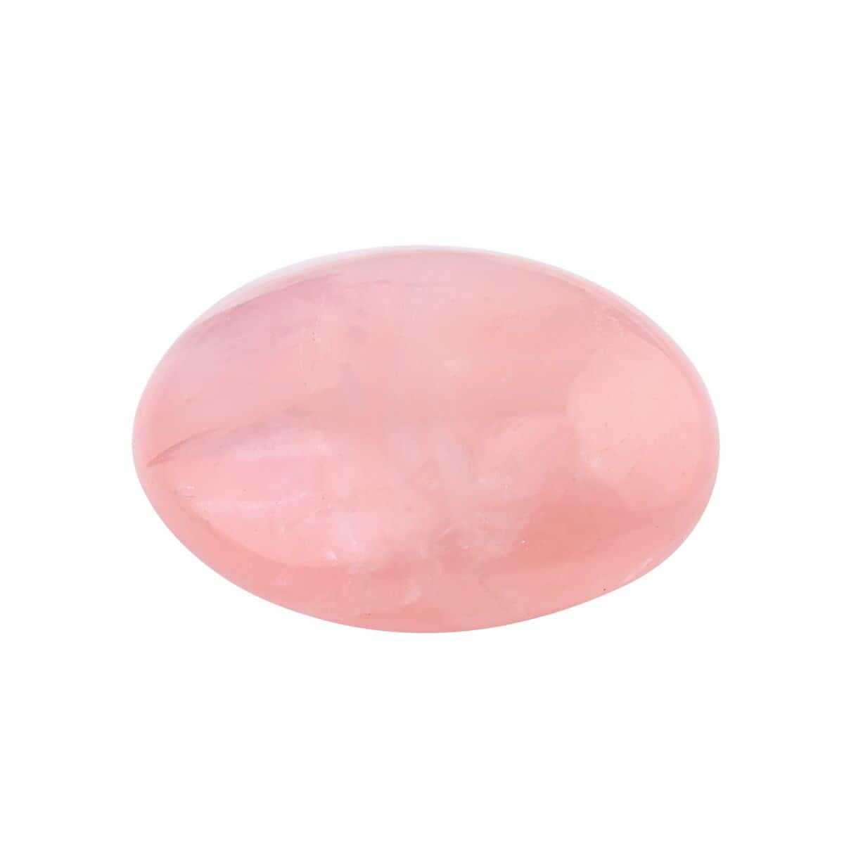 Rose Quartz Palm Stone for Self-Love & Healing