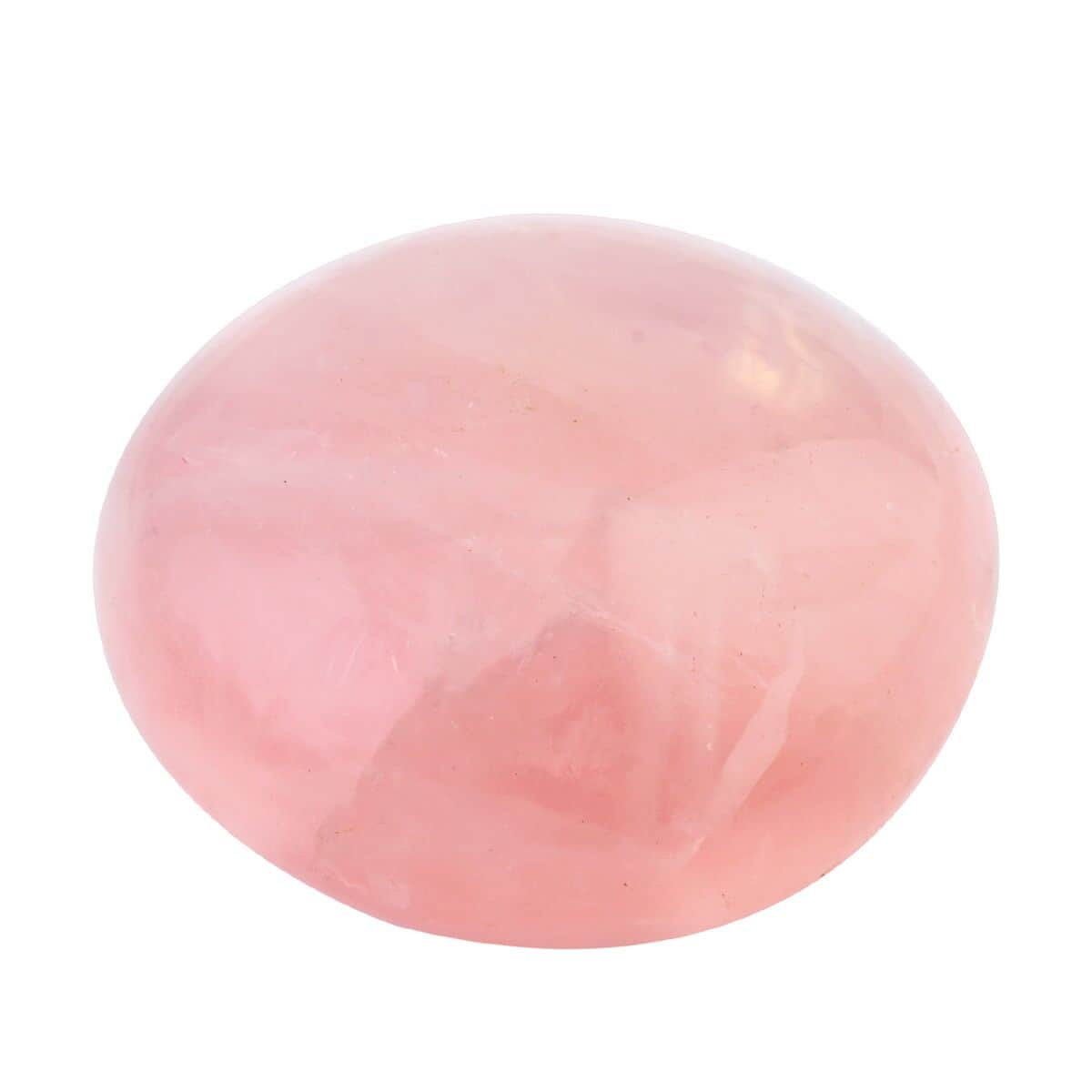 Rose Quartz Palm Stone for Self-Love & Healing