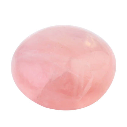 Rose Quartz Palm Stone for Self-Love & Healing