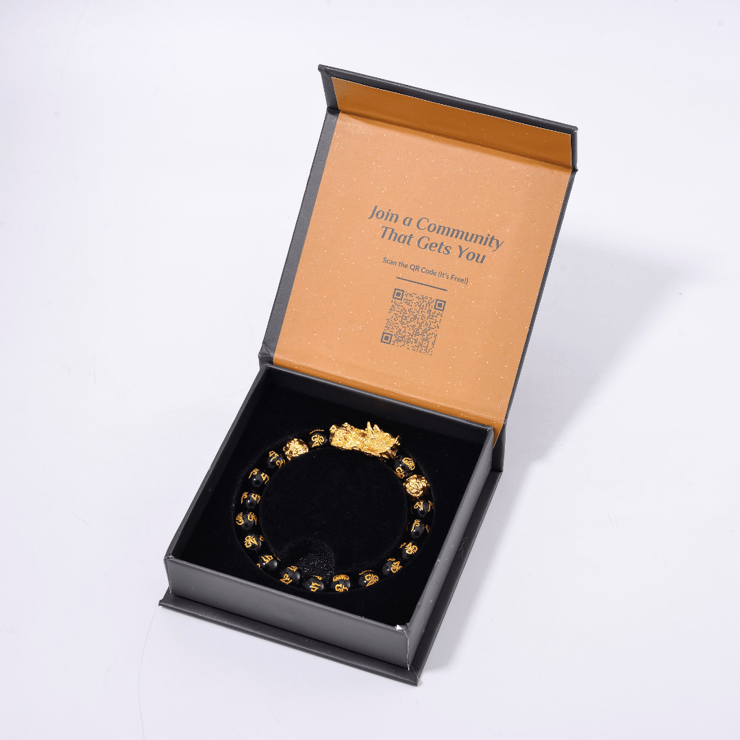 Feng Shui Black Obsidian Wealth Bracelet
