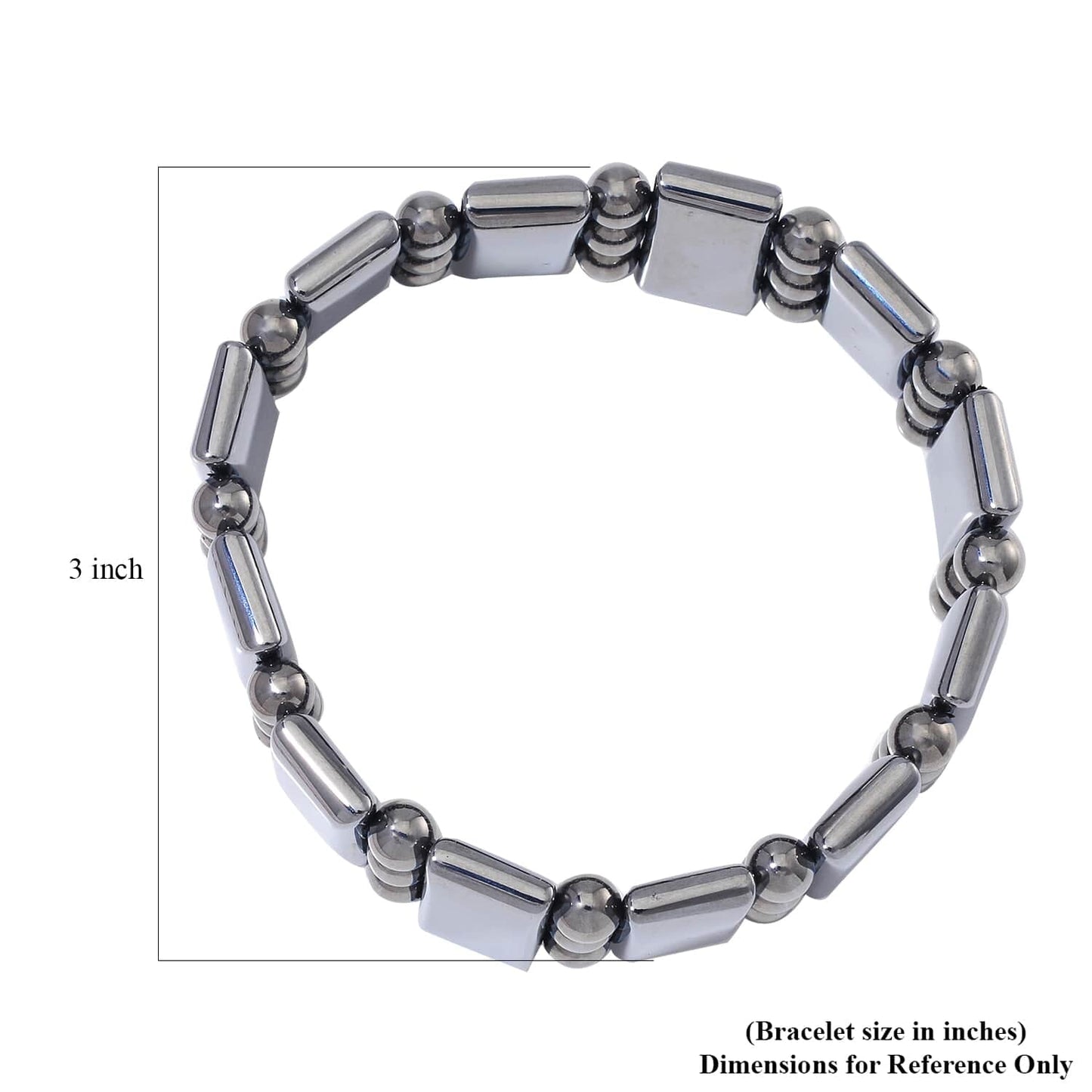 Terahertz Energy Block Men's Stretch Bracelet