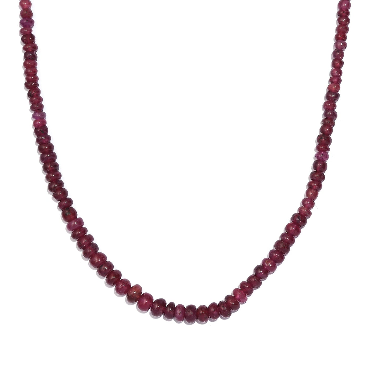 Niassa Ruby Beaded Necklace