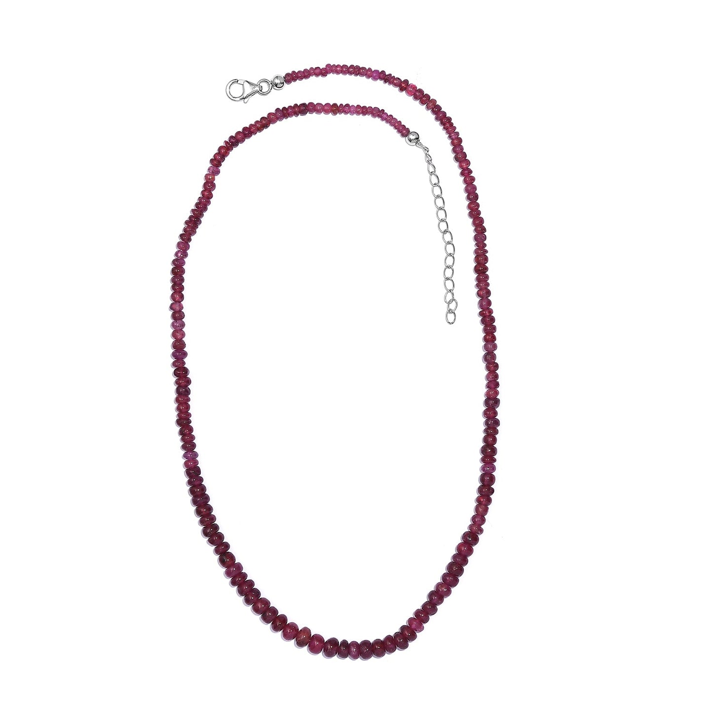 Niassa Ruby Beaded Necklace