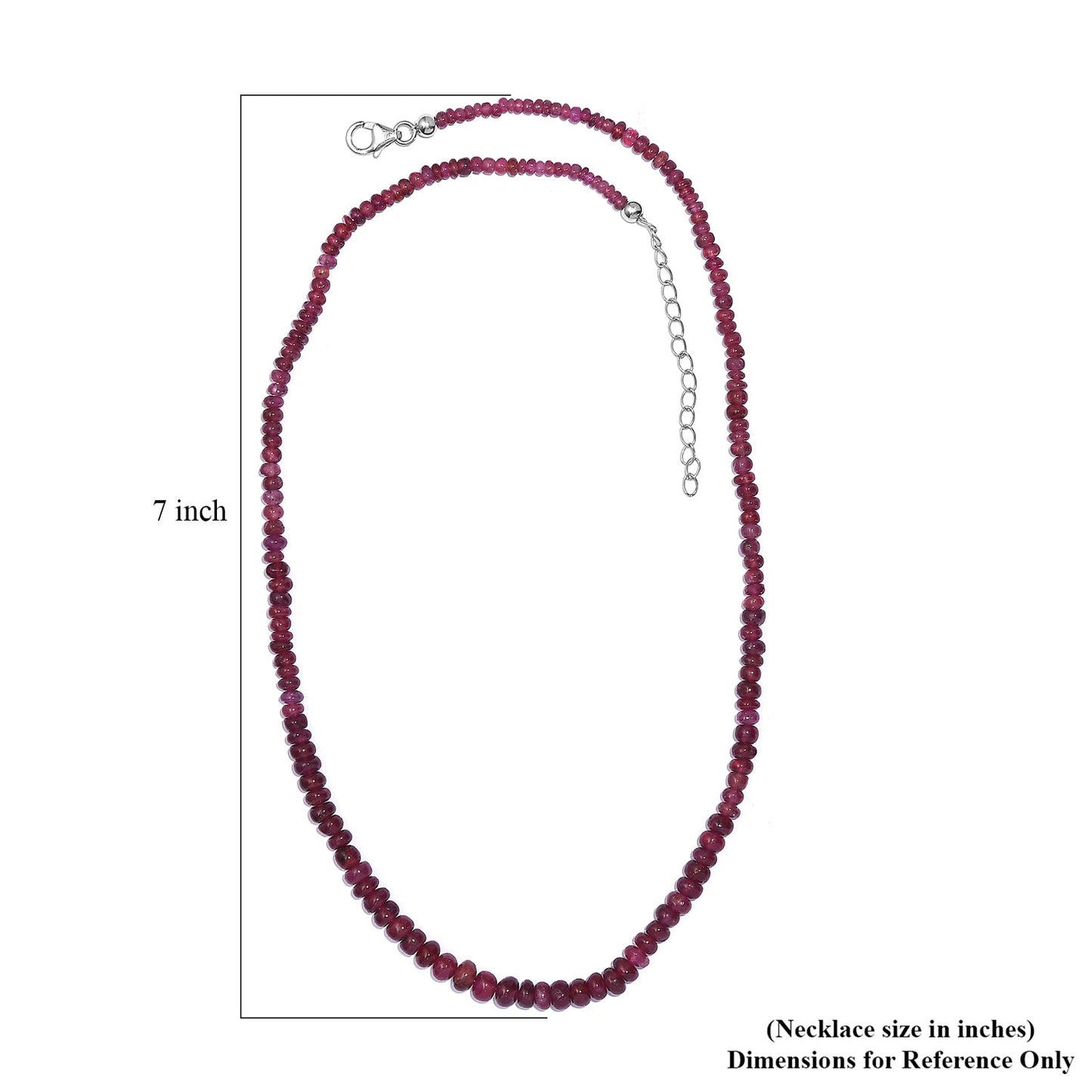 Niassa Ruby Beaded Necklace