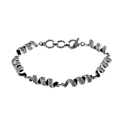 Bali Legacy Milky Way Borobudur Silver Bracelet