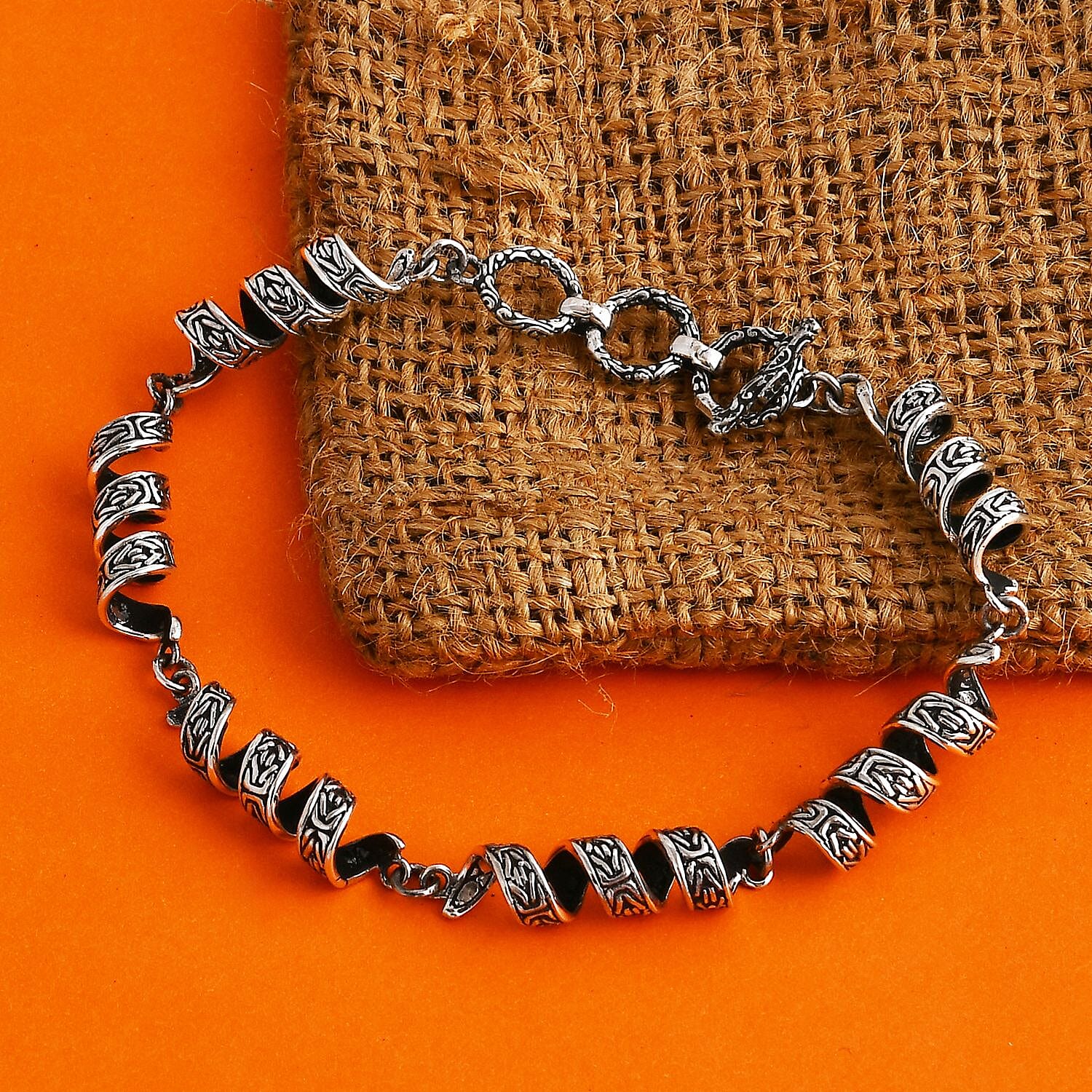 Bali Legacy Milky Way Borobudur Silver Bracelet