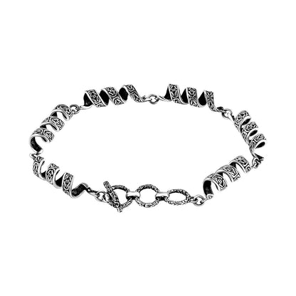 Bali Legacy Milky Way Borobudur Silver Bracelet